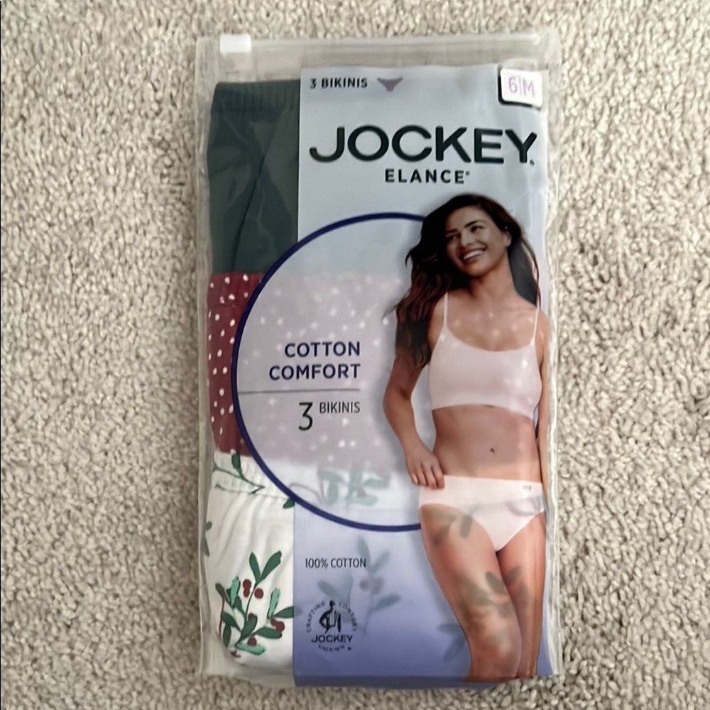Jockey Elance Cotton Comfort Bikinis - Multi-Color